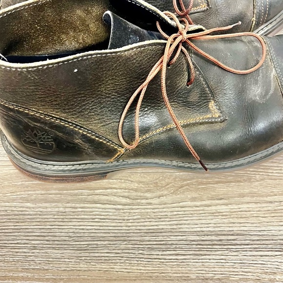 Timberland Tremont Earthkeepers Mens Sz 10 Brown Leather Hipster Soft Toe Boots main image 10